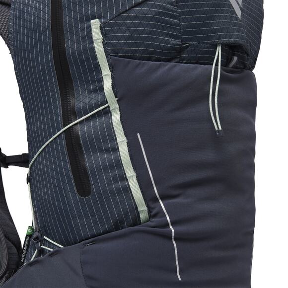 Black Diamond Womens Pursuit 30 L Backpack Gray Seafoam Green Large Ski NEW tags - Picture 5 of 8